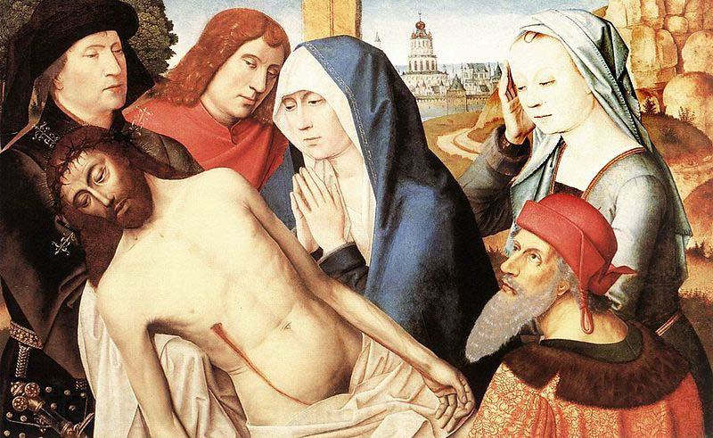 Master of the Legend of St. Lucy Lamentation Spain oil painting art